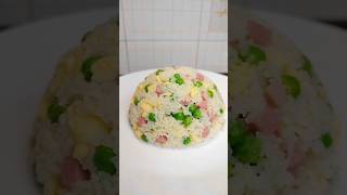 RISO ALLA CANTONESE✨ricettefacili ricetteveloci cookingvideo riso uova piselli shorts [upl. by Vine]