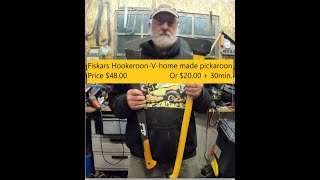 Is a home made Pickaroon better the Fiskars Hookaroon [upl. by Elocn994]