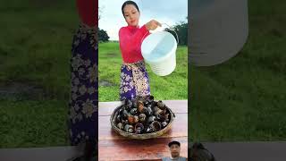 Snail Recipe cooking cookingvideo cookingshorts [upl. by Samford]