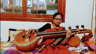 Gangaadhara tripura hara sri song in veena  Raga poorvakalyani  mysore Sadashiva Rao [upl. by Marlena]