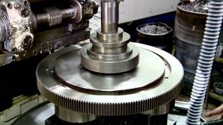 Usinagem  Fresagem  Timing Pulley  Gear  Puleggia [upl. by Arised]