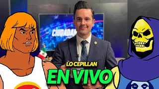 CAGUAMAN I LO DESPIDEN EN VIVO DANDO LAS NOTICIAS [upl. by Amargo]