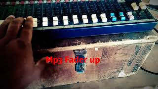 Soundcraft EFX 12 Mixture setup with speaker [upl. by Anirrak]