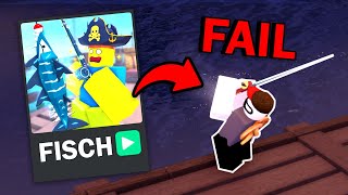 IM TERRIBLE AT FISHING Roblox Fisch [upl. by Yrellam]