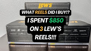 What Reels Did I Buy I Spent 850 On 3 Reels [upl. by Enelyt]