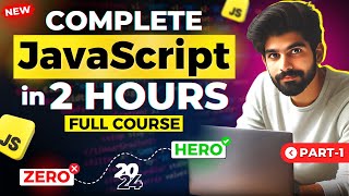 JavaScript Full Course For Beginners Part1  Learn JS Variable Operators amp DataType in 2024 [upl. by Keele]