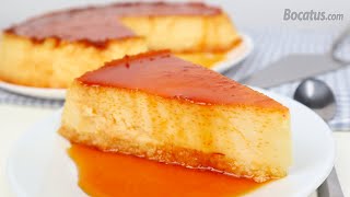 Flan de leche condensada y coco ¡más fácil imposible [upl. by Anilek]