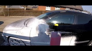 King carthurs control snow foam on 6 months resting car [upl. by Rizzo226]