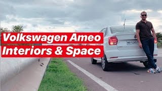 2019 Volkswagen Ameo Interior Review  Spacious or Not Hindi  English [upl. by Brecher83]