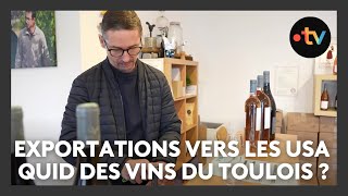 Les viticulteurs du Toulois craignent de voir leurs exportations vers les USA diminuer [upl. by Euqnom]