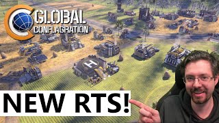 NEW RTS  Global Conflagration  Tutorial Mission [upl. by Anihs413]