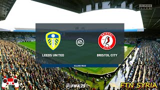 Leeds United vs Bristol City EFL Championship  🎮 FIFA 23 [upl. by Caswell321]