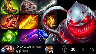 🔥 30 KILLS Pudge MID  Extremely Imba AoE Burn Damage Radiance Shiva amp Agh  Pudge Official [upl. by Ahsienauq27]