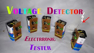 How to make non contact Voltage Detector AC line wireless detector Noncontact tester IndianJugaad [upl. by Ellednahc]