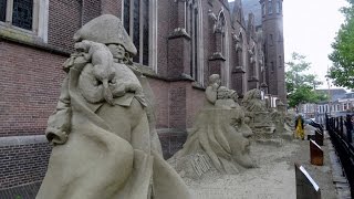 Zandsculpturen Oosterhout [upl. by Aimet]