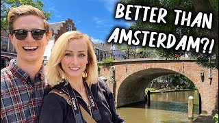 A day in UTRECHT 🇳🇱 15 things to do  our vlog [upl. by Ahsenroc]