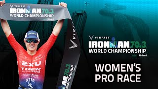 Womens Professional Race Coverage  2023 VinFast IRONMAN 703 World Championship [upl. by Euqinorev]