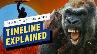 Planet of the Apes Movies The MixedUp Crazy Timeline Explained [upl. by Ragouzis]