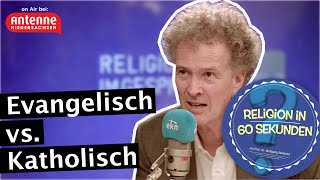 Was sind die wichtigsten Unterschiede zwischen der evangelischen und der katholischen Kirche [upl. by Dylan442]