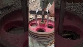 Crossbeam wheeled puller Maintenance utility tool Puller puller [upl. by Tatiana]