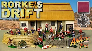 Rorke’s Drift  Zulu War Toy Soldiers from Trophy Miniatures of Wales Collection [upl. by Nylia]