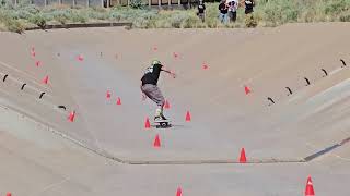 Banked Slalom Skateboarding World Championships 2024 Special Event Course feat Paul Chestnut [upl. by Picker]