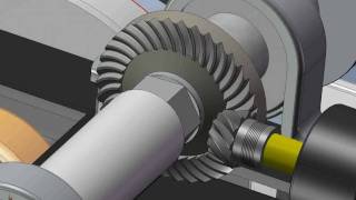 Engrenagens girando no SolidWorks  GearMate [upl. by Aristotle997]