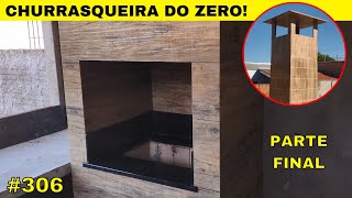 306 Como fazer churrasqueira do zero Parte 4 [upl. by Tandie296]