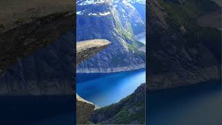 Trolltunga Norway Weird Travel Destinations [upl. by Hobbie620]