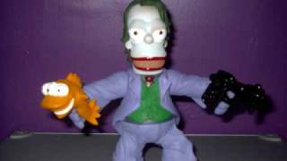 Krusty The Clown As The Joker Toy [upl. by Moynahan786]