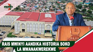 RAIS MWINYI AANDIKA HISTORIA SOKO LA MWANAKWEREKWE [upl. by Oos]