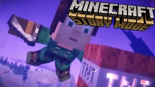 A Man Who Hates Bad Writing Plays Minecraft Story Mode Episode 3 [upl. by Sadella]