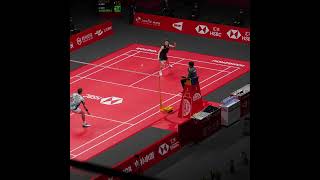 Anders antonsen amazing trick shot 😨 badminton anderantonsen [upl. by Gayl]