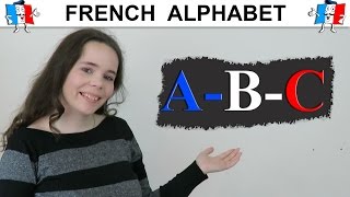 FRENCH ALPHABET PRONUNCIATION  FRENCH ABC  Lalphabet en français [upl. by Eeslehc]