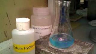 Titrating Boric Acid [upl. by Atteinotna620]