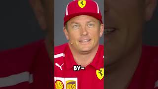 Kimi Raikkonen being Kimi Raikkonen 😂 [upl. by Ahsemac]