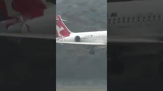 QANTAS LINK B717 LANDING RWY34 MELBOURNE YMML IN HIGH WINDS🛬🛬🛬🛬🛬🛬🛬 [upl. by Sipple]