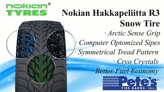 Nokian Hakkapeliitta R3 Winter Tire [upl. by Afirahs]