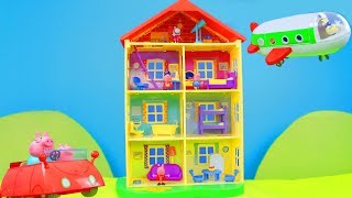 Peppa Wutz Spielhaus für Kinder [upl. by Heddi]