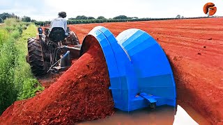 Farmers Use Agricultural Machines You Have Never Seen Before ▶7 [upl. by Arabrab164]