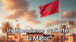 Indépendance et Fierté du Maroc chanson exclusive sur ma chaîne اغنية للاحتفال بعيد الاستقلال [upl. by Treva128]