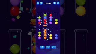 Ball Sort Level 29 Walkthrough Solution AndroidiOS [upl. by Llednahs236]