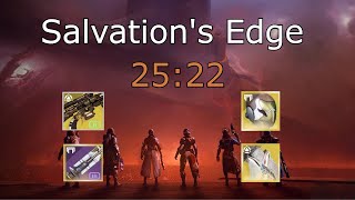 Salvations Edge Speedrun in 25 Minutes and 22 Seconds World record [upl. by Conah]