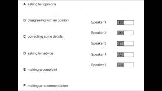 FCE practice test Listening Part 3 [upl. by Ardnossac]