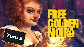 “Who Cheated” Dog Gets a Golden Moira For Free  Dogdog Hearthstone Battlegrounds [upl. by Amelina]