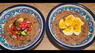 Ful medames Purée de fèves égyptienneEgyptian bean puree Eng sub [upl. by Hinckley]