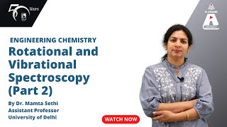 Rotational and Vibrational Spectroscopy Part 2  Engineering Chemistry  S Chand Academy [upl. by Otxilac]