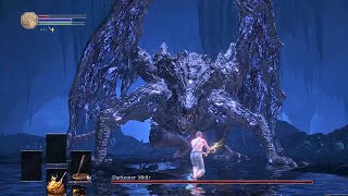 Dark Souls 3  Lvl1 Deprived VS Darkeater Midir  No Damage Solo [upl. by Gorlicki]