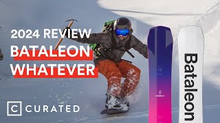 2024 Bataleon Whatever Snowboard Review  Curated [upl. by Atilahs465]