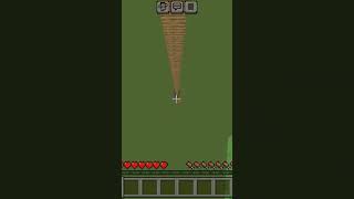 Doing the clutch from hight limit in Minecraft PE [upl. by Aihtniroc788]